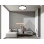 Plafon 1x50 W biały LP25051C60BK Light Prestige California zdj.3