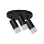 Lampa podsufitowa 3x8 W czarna LP28033CBK Light Prestige Sonaya zdj.1
