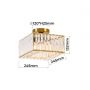 Plafon 1x15 W chrom LP29101CCHsquare Light Prestige Vetro zdj.2