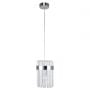 Lampa wisząca 1x10 W chrom LP29101PCH Light Prestige Vetro zdj.1