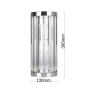 Kinkiet 1x10 W chrom LP29101WCH Light Prestige Vetro zdj.2