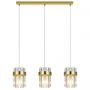Lampa wisząca 3x10 W złota LP29103LGD Light Prestige Vetro zdj.3