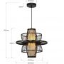 Lampa wisząca 1x15 W czarna LP31101PBK Light Prestige Astra zdj.2