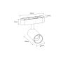 Lampa magnetyczna 1x10 W biały LP606MAGSLIM10W4WH Light Prestige Magnetic Slim zdj.2