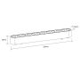 Lampa magnetyczna 1x12 W czarny LP636MAGSLIM12W3BK Light Prestige Magnetic Slim zdj.2