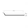 Kinkiet 1x24 W czarny LP7891W90BK Light Prestige Bodo zdj.2