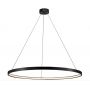 Lampa wisząca 1x48 W czarna LP9091PLBKCCT Light Prestige Ring zdj.1