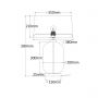 Lampa stołowa 1x15 W przydymiona LP9191Tsmoked Light Prestige Amur zdj.2