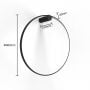 Kinkiet 1x35 W czarny LP9991WSBK Light Prestige Mirror zdj.2