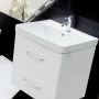 Umywalka 60.5x47.5 cm prostokątna meblowa-wpuszczana biała 5908211406084 LaVita Nevada zdj.4