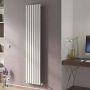 Grzejnik dekoracyjny 180x46.8 cm podłączenie dolne biały FOR180004689003ZDC Luxrad Fortuna Pojedyncza zdj.5