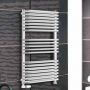 Grzejnik łazienkowy dekoracyjny 60x30 cm biały SAM060003009003 Luxrad Salto Max zdj.6