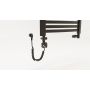 Grzejnik elektryczny 121.5x58 cm czarny KAST1215580S040ERG Luxrad Kastor Elektro zdj.4