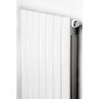 Grzejnik dekoracyjny 160x35.2 cm podłączenie dolne biały RIN16003529003ZDC Luxrad Ring zdj.3