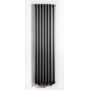 Grzejnik dekoracyjny 160x41 cm podłączenie dolne czarny RIN1600410S040ZDC Luxrad Ring zdj.1