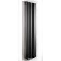 Grzejnik dekoracyjny 160x41 cm podłączenie dolne czarny RIN1600410S040ZDC Luxrad Ring zdj.3