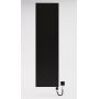 Grzejnik elektryczny 180x50 cm czarny VLI18005009005MATERG Luxrad V-line Elektro zdj.1