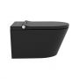 Toaleta myjąca ze stelażem wisząca bez kołnierza czarna 4030FS200302B Major&Maker Black Pearl + Coral Black zdj.6