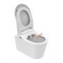 Toaleta myjąca ze stelażem wisząca bez kołnierza biała 4701FWS200302W Major&Maker Topaz + Coral White zdj.9