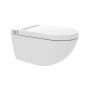 Toaleta myjąca ze stelażem i przyciskiem wisząca bez kołnierza biała I65S200302W Major&Maker Royal + Coral White zdj.5