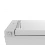 Toaleta myjąca ze stelażem i przyciskiem wisząca bez kołnierza biała I65S200302W Major&Maker Royal + Coral White zdj.9