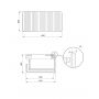 Szafka 60x45x30 cm boczna wisząca S1004002 Meissen Keramik Kontra zdj.2