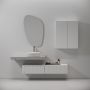 Blat naszafkowy 80.2x42.8 cm biały S1004009 Meissen Keramik Kontra zdj.5