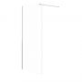 Ścianka prysznicowa walk-in 90 cm chrom połysk/szkło przezroczyste S169001 Meissen Keramik Kontra zdj.1