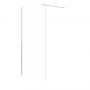 Ścianka prysznicowa walk-in 100 cm chrom połysk/szkło przezroczyste S169003 Meissen Keramik Kontra zdj.1