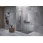 Ścianka prysznicowa walk-in 120 cm chrom połysk/szkło przezroczyste S169004 Meissen Keramik Kontra zdj.3