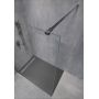 Brodzik prostokątny z maskownicą 100x90 cm grafitowy S207005 Meissen Keramik Kontra zdj.4