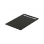 Brodzik prostokątny z maskownicą 140x90 cm czarny S207009 Meissen Keramik Kontra zdj.1