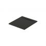 Brodzik prostokątny z maskownicą 100x90 cm czarny S207021 Meissen Keramik Kontra zdj.1