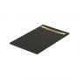 Brodzik prostokątny z maskownicą 140x90 cm czarny S207035 Meissen Keramik Kontra zdj.1