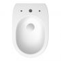 Miska WC wisząca bez kołnierza ze spłukiwaniem wirowym biały połysk K689002 Meissen Keramik Kontra zdj.3