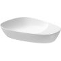 Umywalka 60x40 cm nablatowa biała K682008 Meissen Keramik Kontra zdj.5