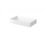 Umywalka 60x35 cm prostokątna nablatowa biała K691001 Meissen Keramik Werta zdj.1
