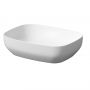 Umywalka 50x38.5 cm prostokątna nablatowa biała K712025 Meissen Keramik Farva zdj.1