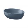 Umywalka 50x38.5 cm owalna nablatowa niebieska K712030 Meissen Keramik Farva zdj.1