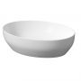 Umywalka 50x38.5 cm owalna nablatowa biała K712031 Meissen Keramik Farva zdj.1