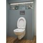Miska WC z deską wolnoopadającą wisząca bez kołnierza biały połysk S701554 Mito Cersania zdj.5
