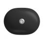 Umywalka 50x38 cm owalna nablatowa antracyt K711021 Mito Savio zdj.5