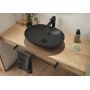 Umywalka 50x38 cm owalna nablatowa antracyt K711021 Mito Savio zdj.7