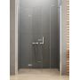 Drzwi prysznicowe 130 cm składane chrom połysk/szkło przezroczyste D0154A/D0094B New Trendy New Soleo zdj.1