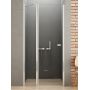 Drzwi prysznicowe 90 cm uchylne chrom połysk/szkło przezroczyste D0155A New Trendy New Soleo zdj.1