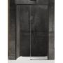 Drzwi prysznicowe 130 cm rozsuwane czarny mat/szkło przezroczyste D0322A New Trendy Prime Black zdj.1