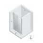 Drzwi prysznicowe 80 cm składane złoty połysk/szkło przezroczyste D0462A New Trendy New Soleo Light Gold zdj.2