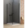 Kabina prysznicowa 70x70 cm kwadratowa czarny mat/szkło przezroczyste D0229A/D0113B New Trendy New Soleo Black zdj.1