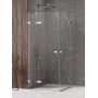 Kabina prysznicowa 120x80 cm prostokątna chrom połysk/szkło przezroczyste EXK1535 New Trendy Avexa zdj.1