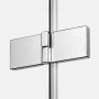 Kabina prysznicowa 120x80 cm prostokątna chrom połysk/szkło przezroczyste EXK1535 New Trendy Avexa zdj.6